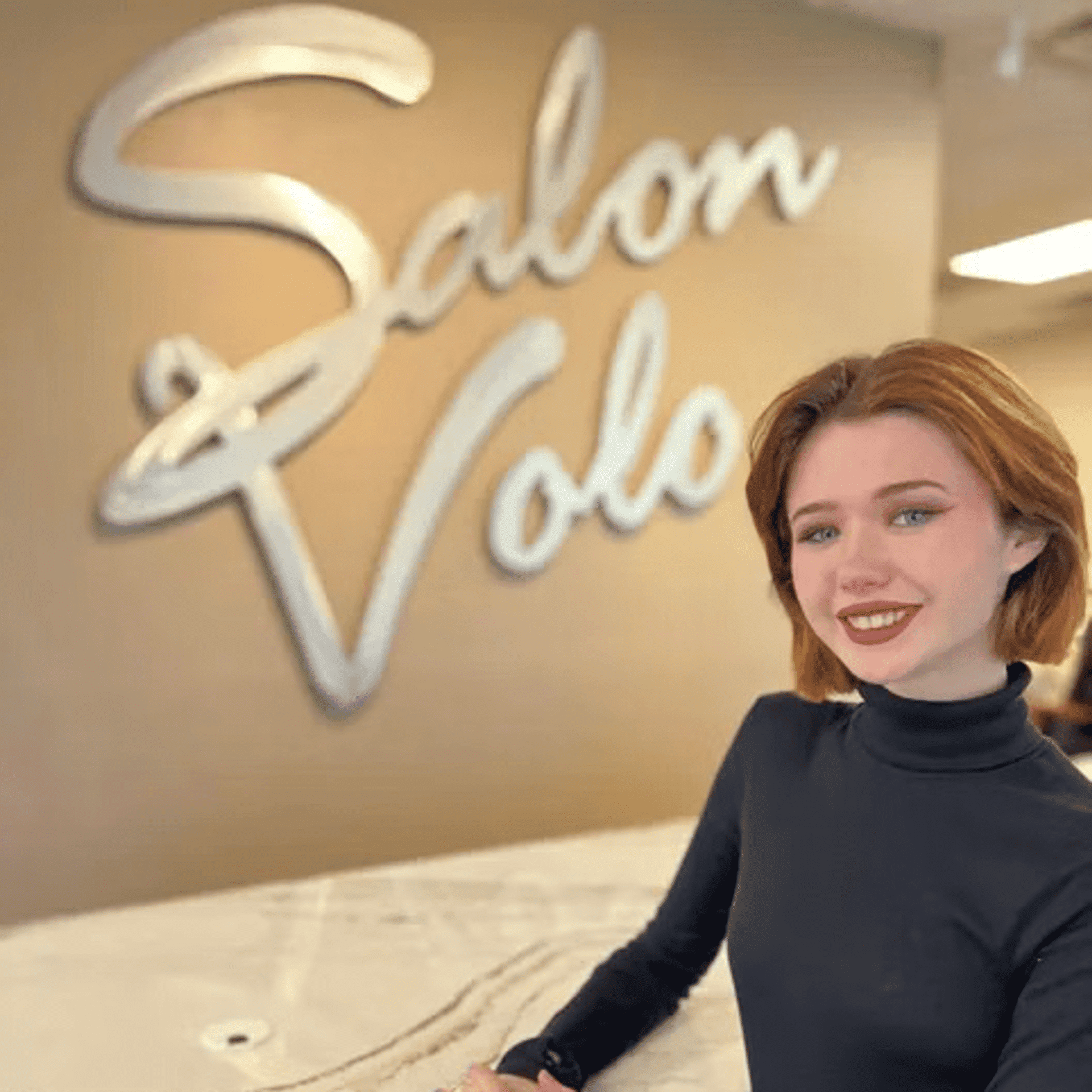 Portrait of Haley Kennedy, a professional stylist at Salon Volo Inc., showcasing their expertise and style.